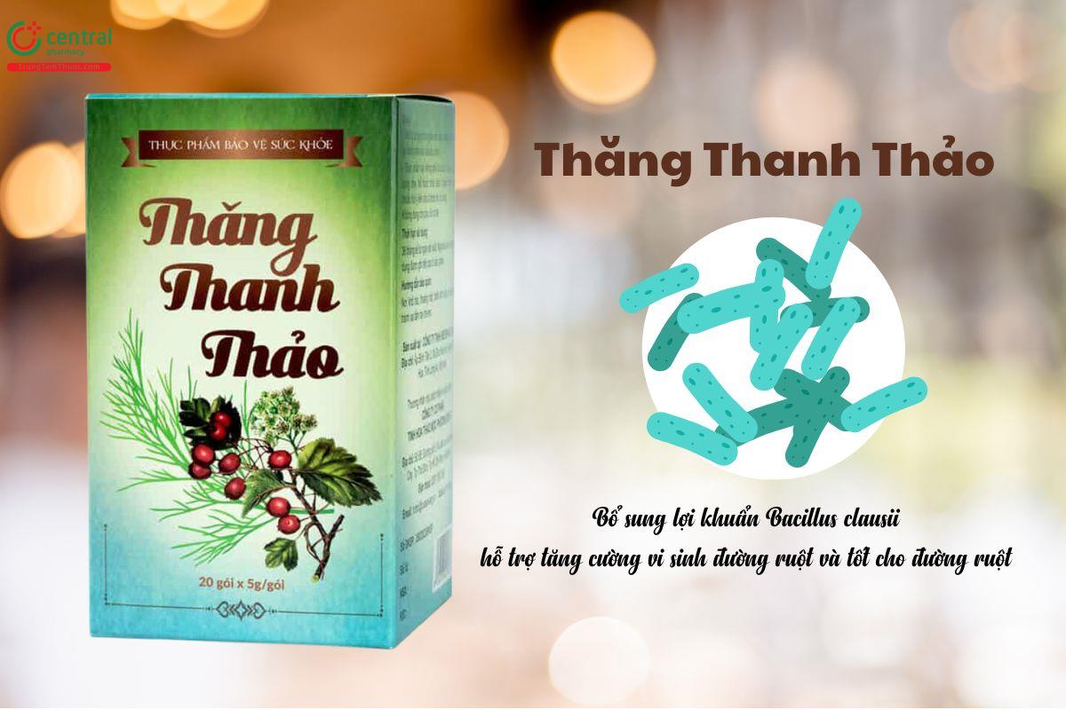 Thăng Thanh Thảo Bổ sung lợi khuẩn, ổn định đường ruột