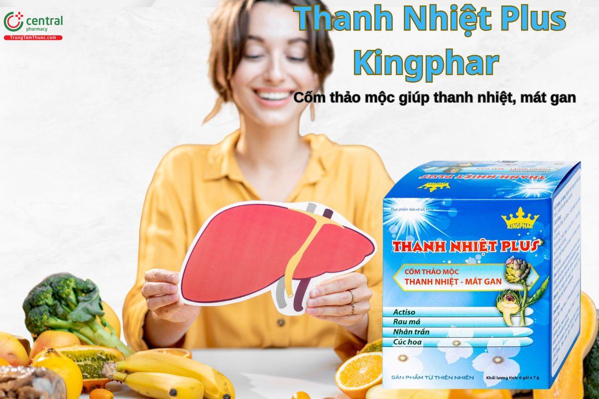 Thanh Nhiệt Plus Kingphar giúo thanh nhiệt, mát gan