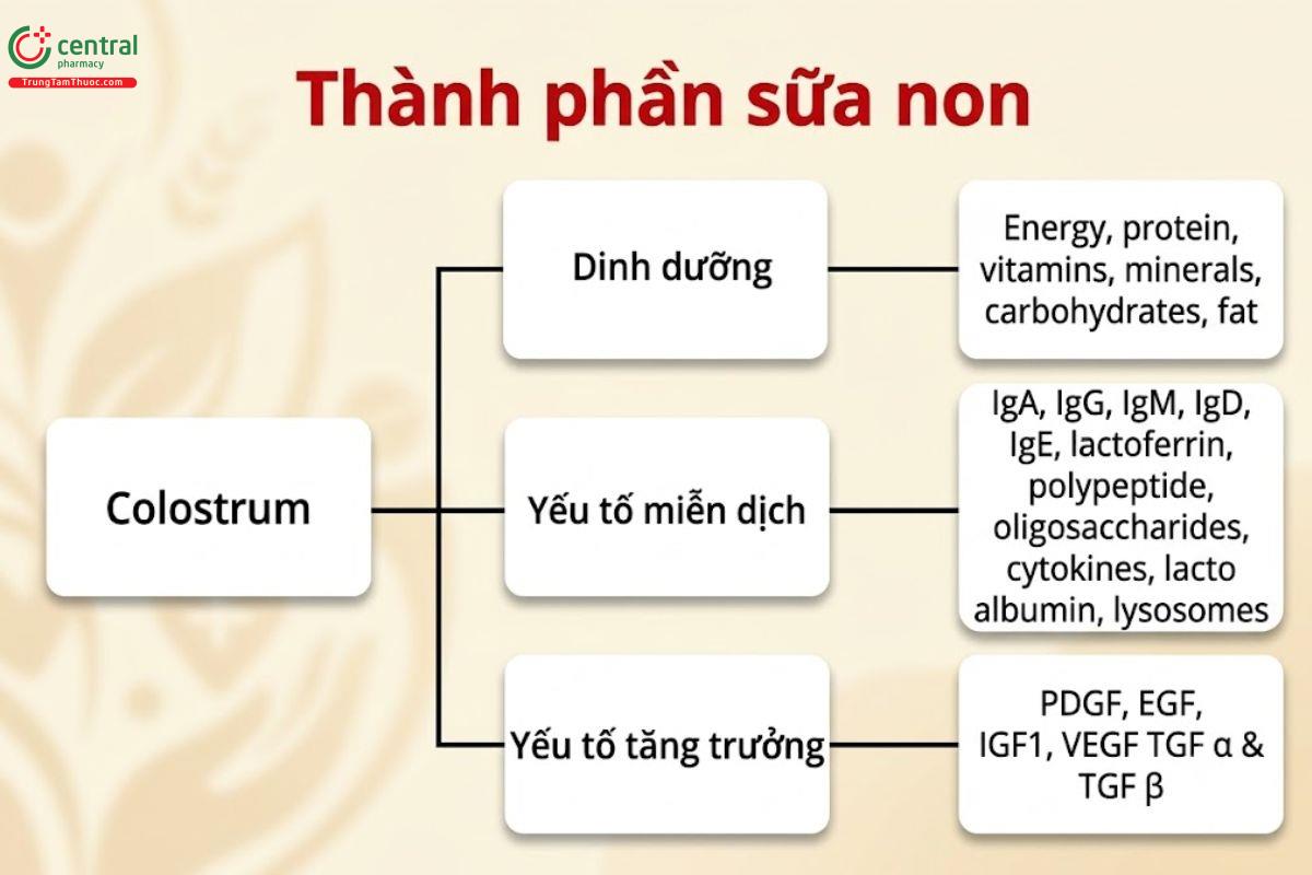 Thành phần sữa non