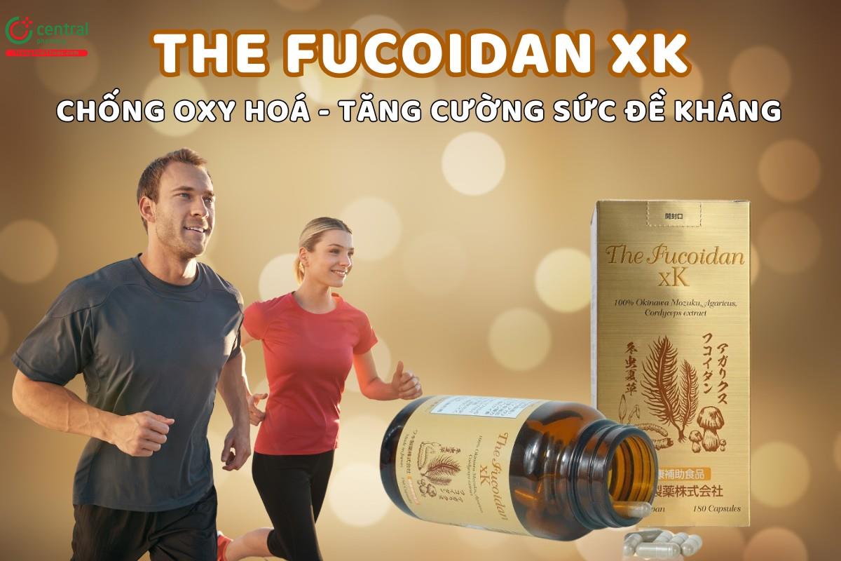 Thuốc The Fucoidan xK (180 viên) - Tăng cường sức đề kháng