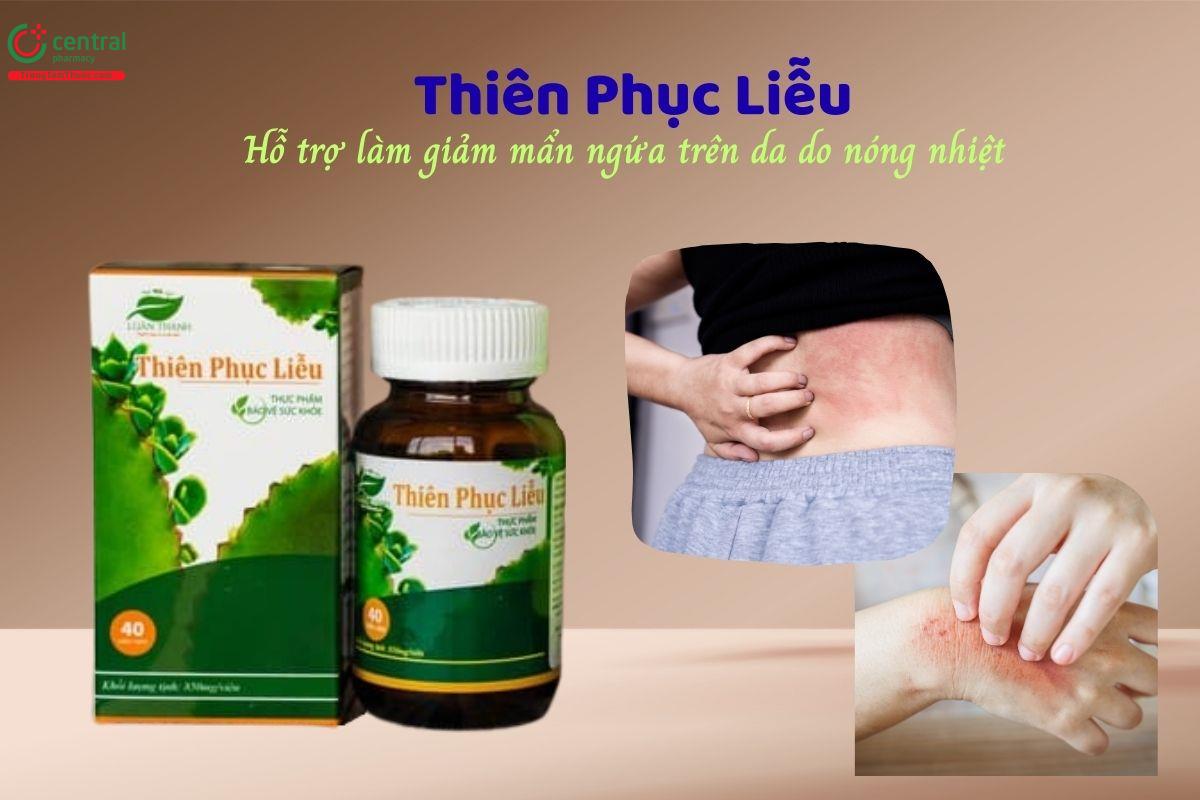Thiên Phục Liễu hỗ trợ làm giảm mụn nhọt, mẩn ngứa