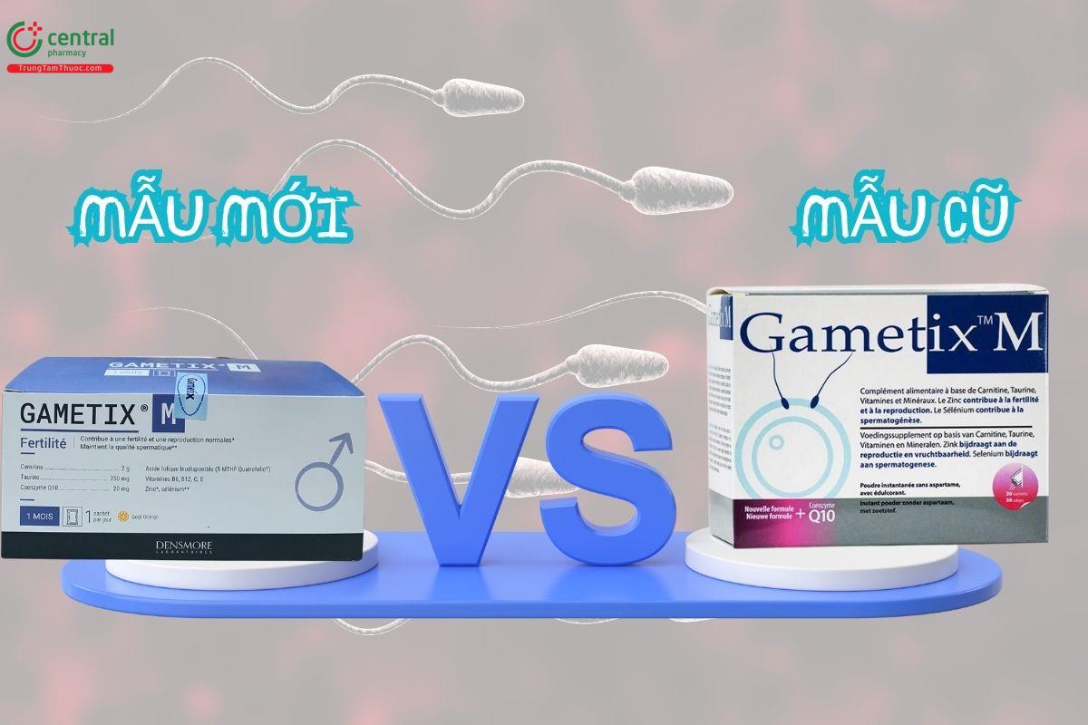 Thông báo thay đổi mẫu mã Gametix M