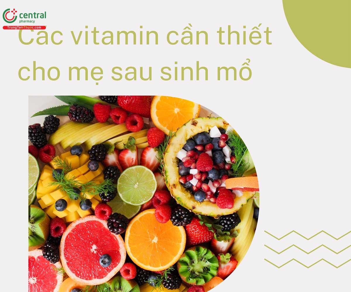 Các vitamin cần thiết