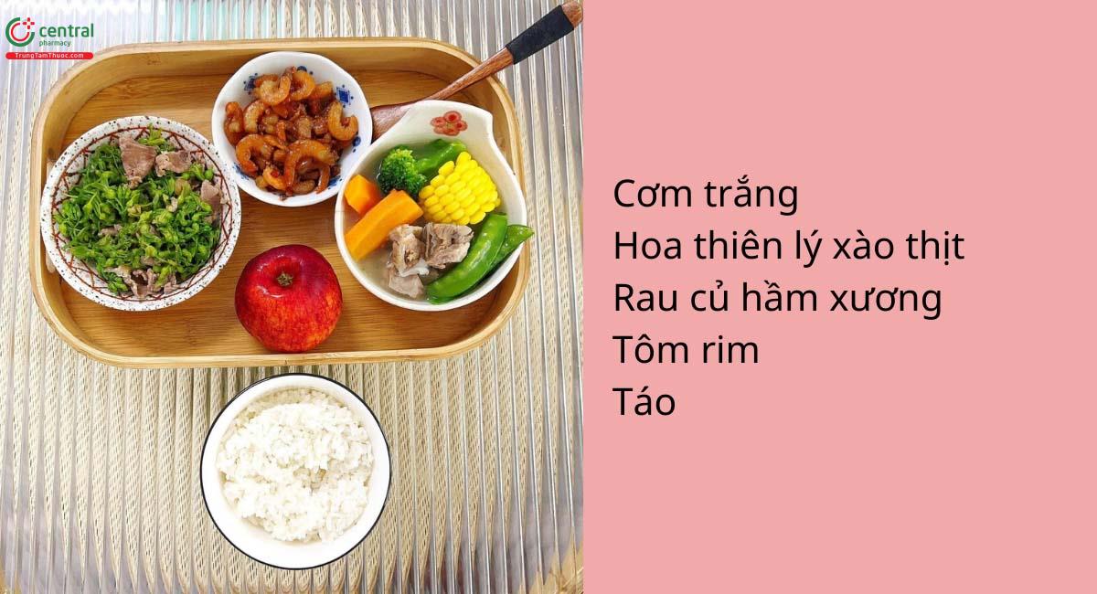 Thực đơn cho mẹ giúp bé tăng cân