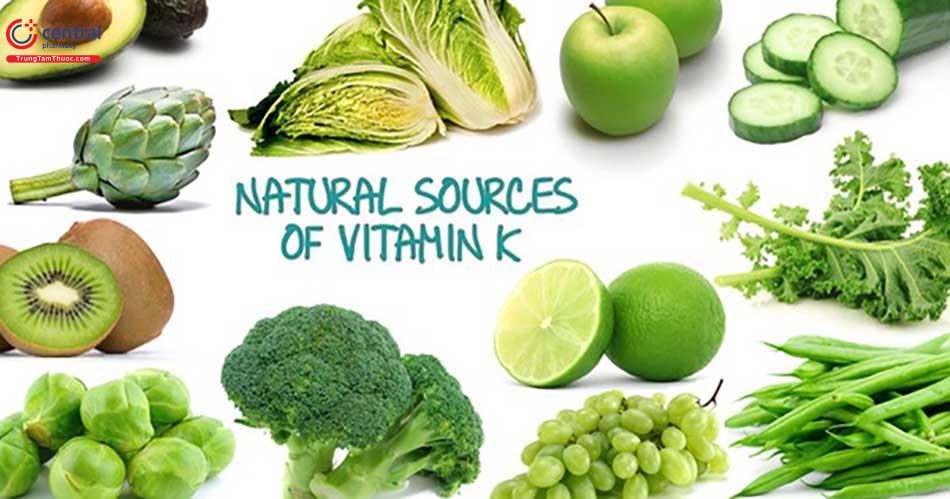 Thực phẩm giàu vitamin K