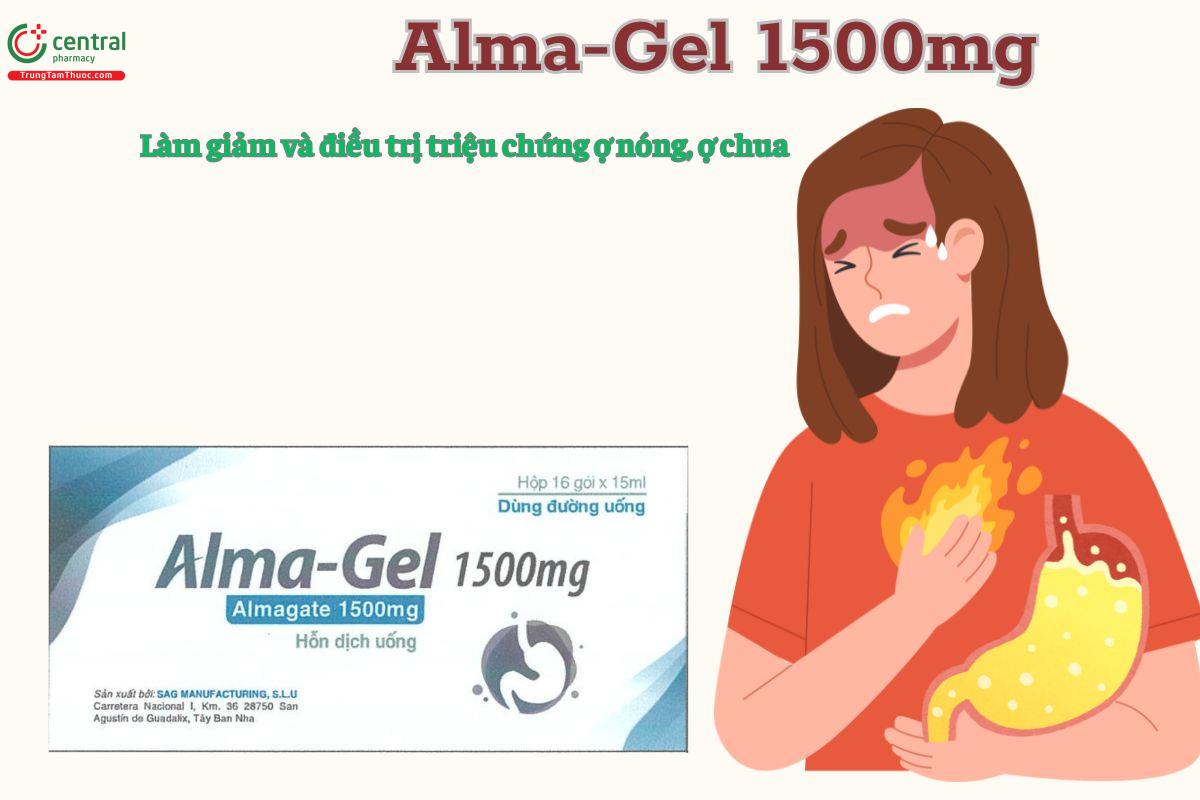 Thuốc Alma-Gel 1500mg là thuốc gì?