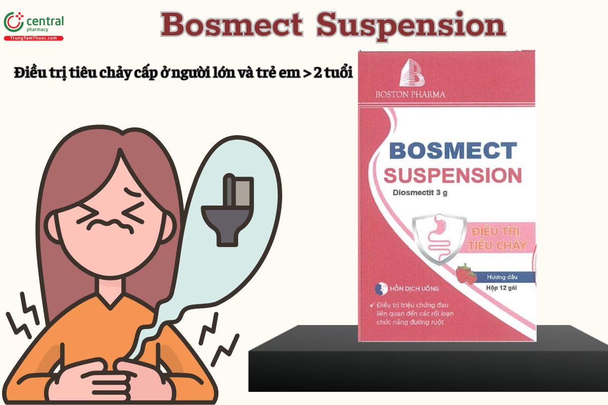 Bosmect Suspension là thuốc gì?