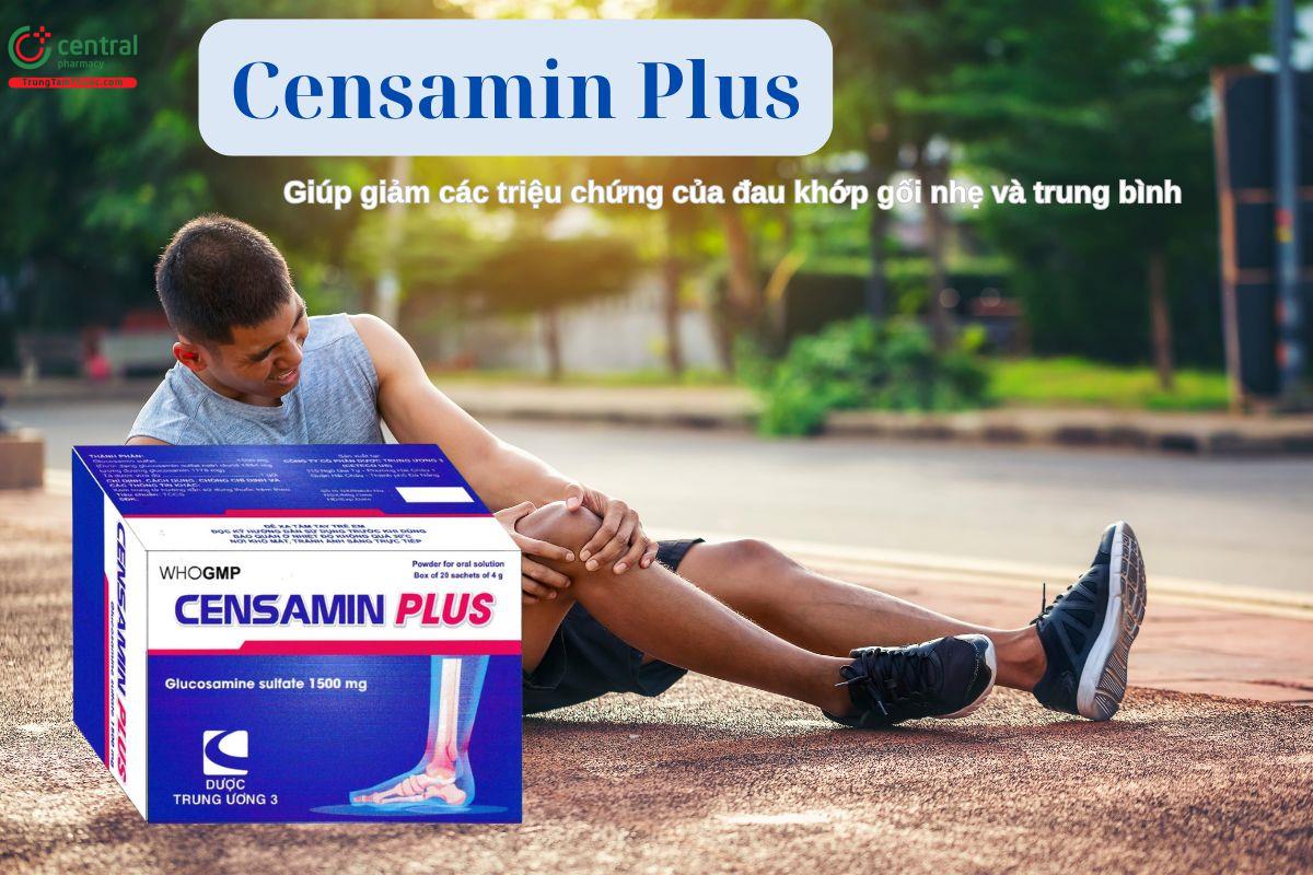 Thuốc Censamin Plus điều trị thoái hoá khớp gối