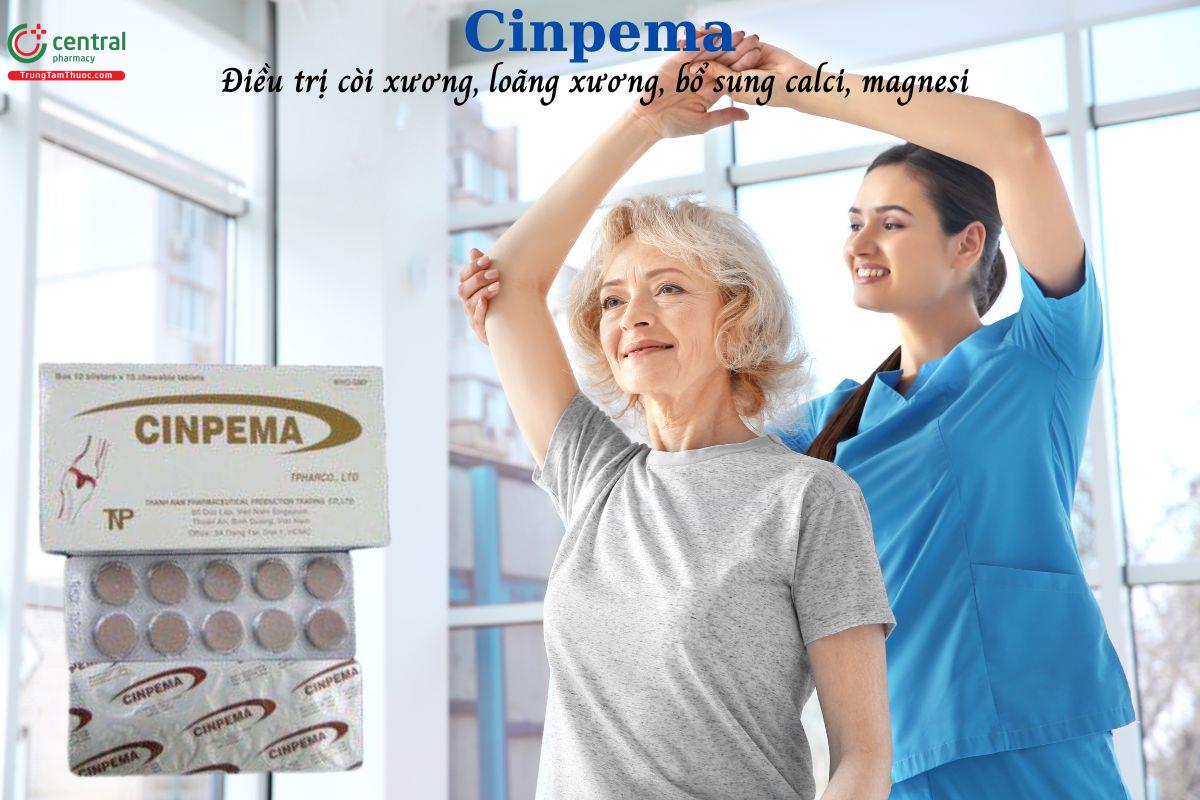 Thuốc Cinpema - điều trị còi xương, loãng xương