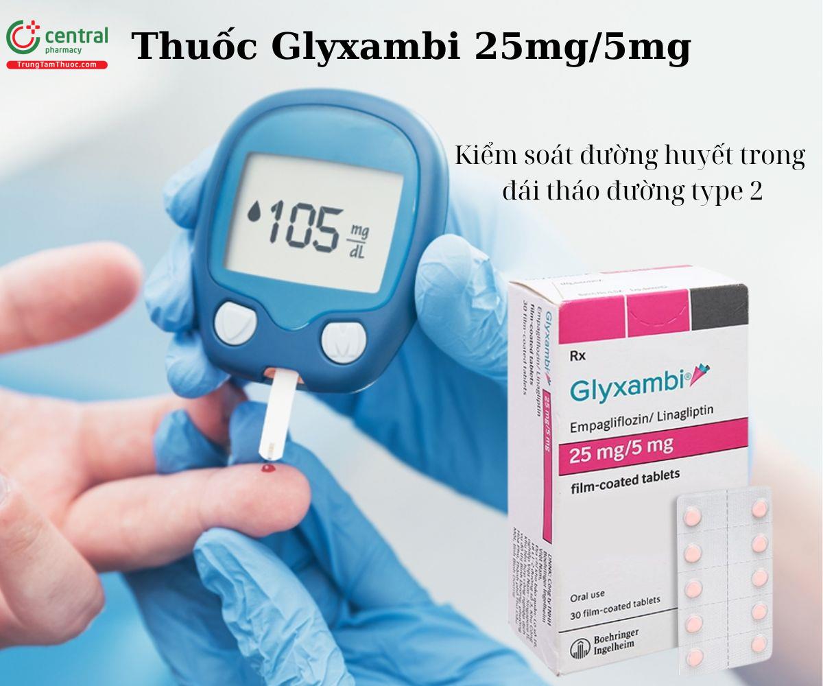 Thuốc Glyxambi 25mg/5mg có tác dụng gì?