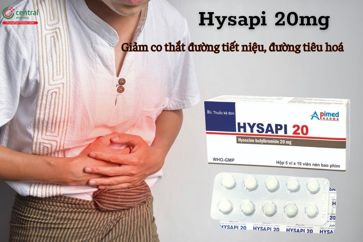 Thuốc Hysapi 20mg điều trị bệnh gì?