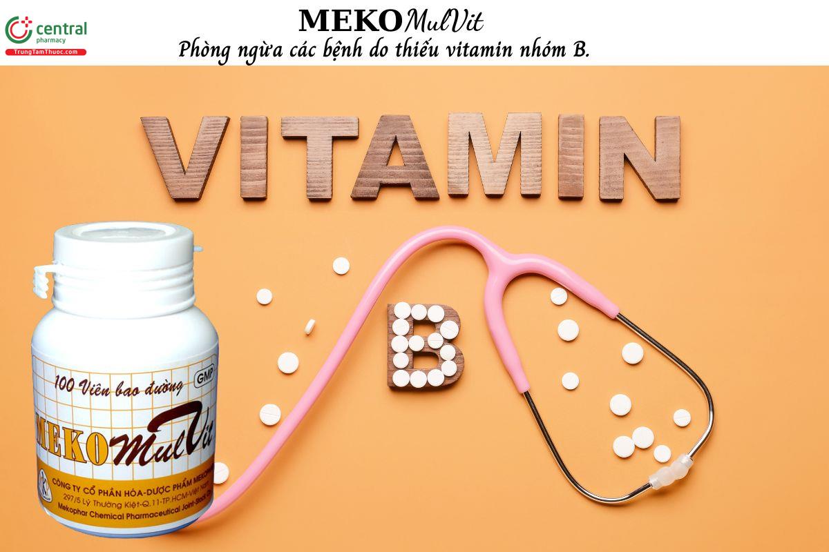Thuốc MEKOMulVit - bổ sung vitamin nhóm B