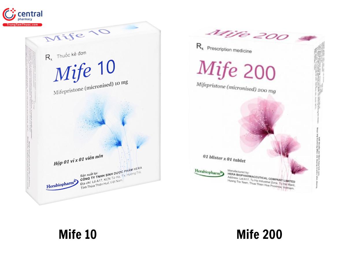 Thuốc Mife 10 và Mife 200
