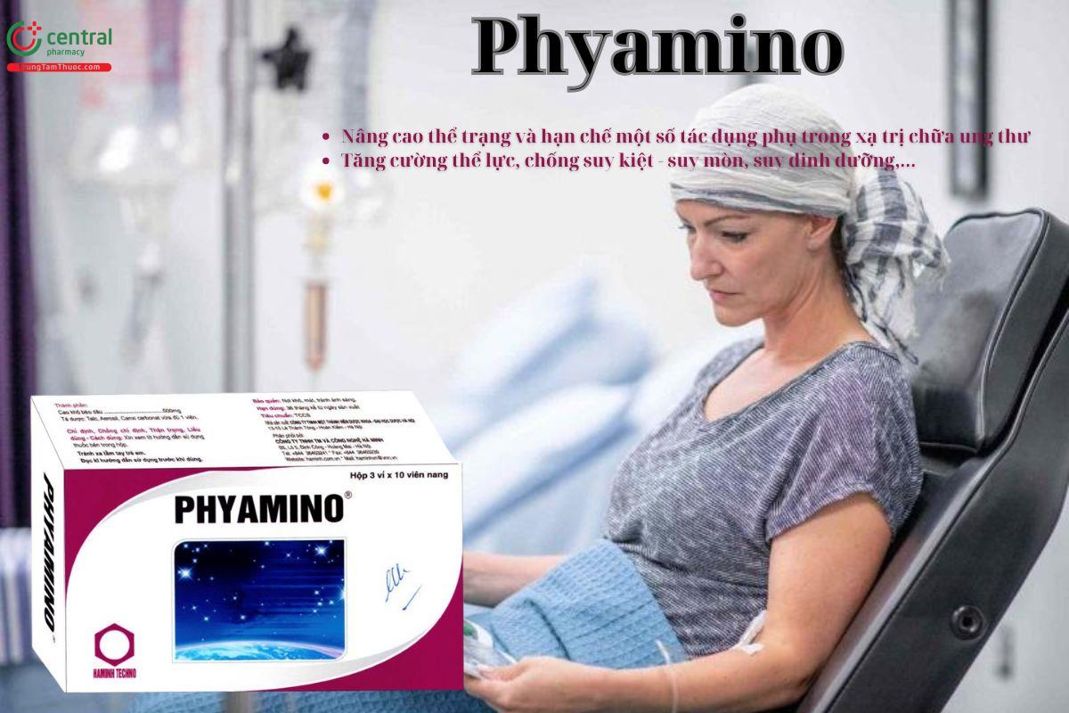 Thuốc Phyamino giúp nâng cao thể lực, hạn chế các tác dụng phụ sau xạ trị