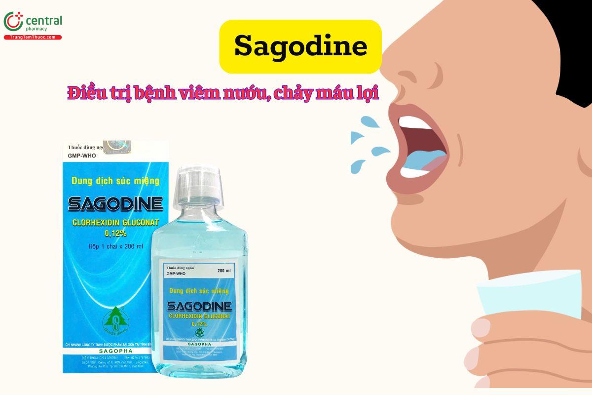 Thuốc Sagodine trị bệnh gì?