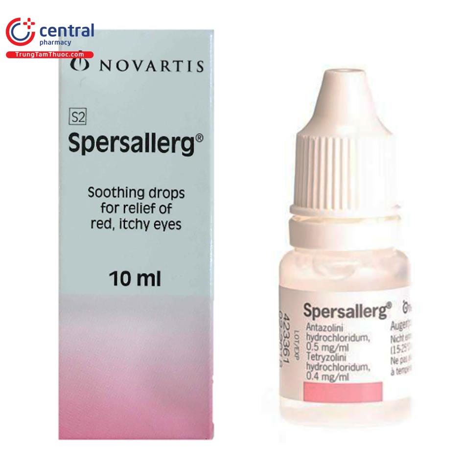 Thuốc Spersallerg - điều trị viêm kết mạc dị ứng