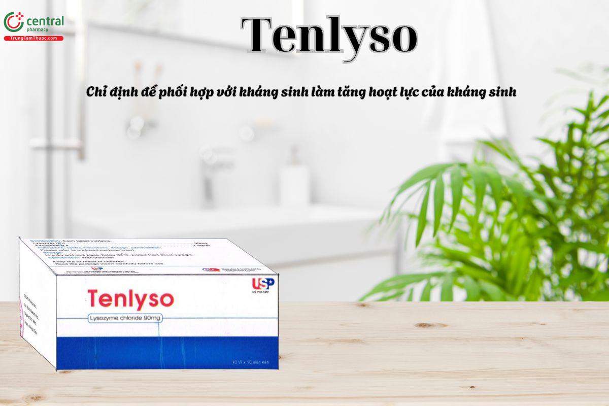 Thuốc Tenlyso 90mg dùng để phối hợp với các thuốc kháng sinh
