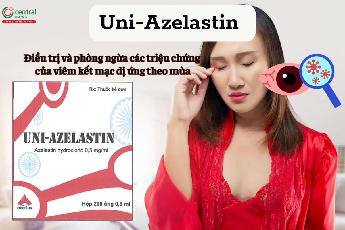 Thuốc Uni-Azelastin trị bệnh gì?