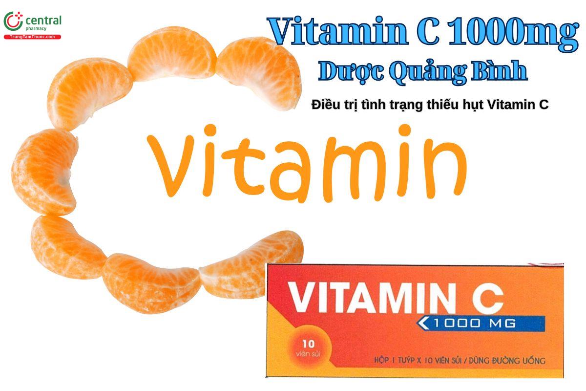 Thuốc Vitamin C 1000mg Quảng Bình điều trị thiếu hụt Vitamin C