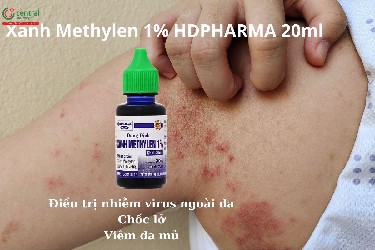 Thuốc Xanh Methylen 1% HDPHARMA 20ml 