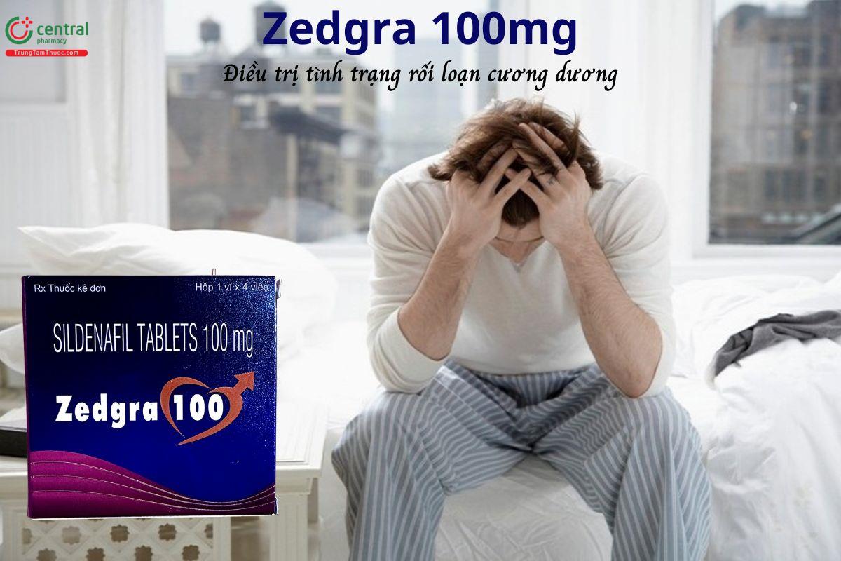Thuốc Zedgra 100mg - Điều trị rối loạn cương dương