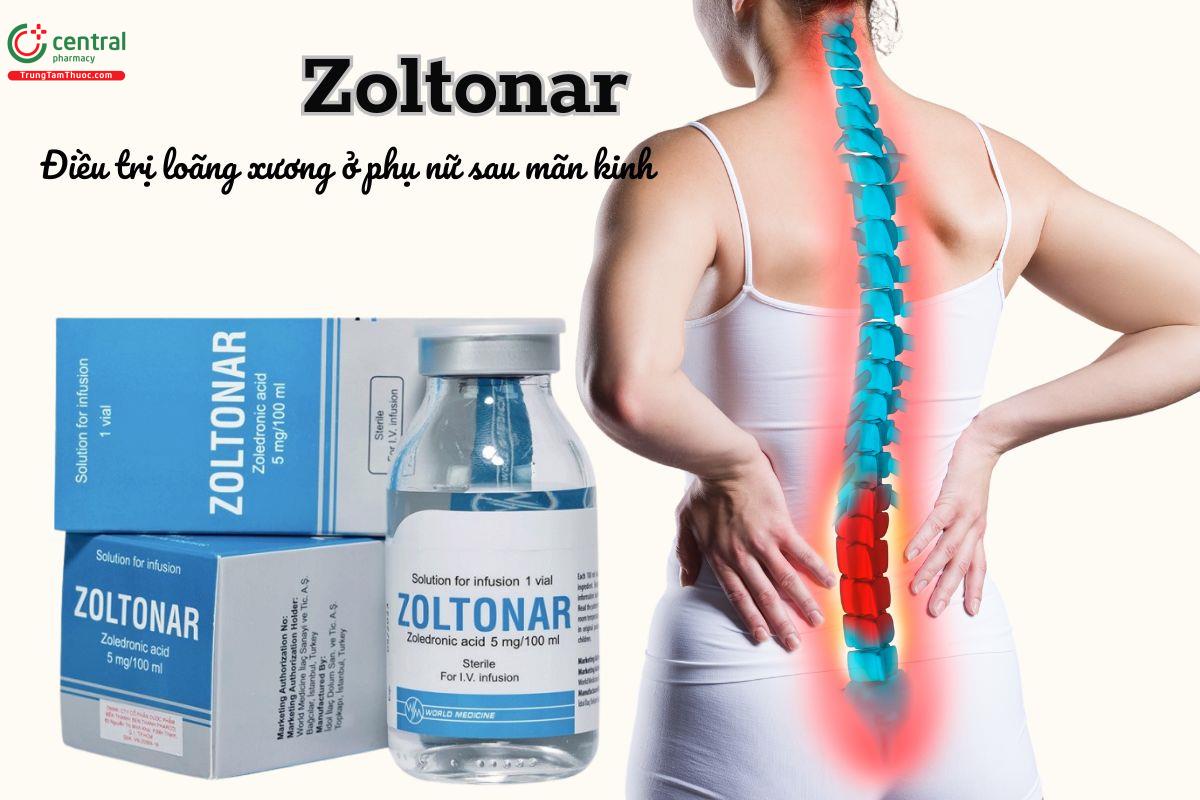 Thuốc Zoltonar 5mg/100ml trị bệnh gì?