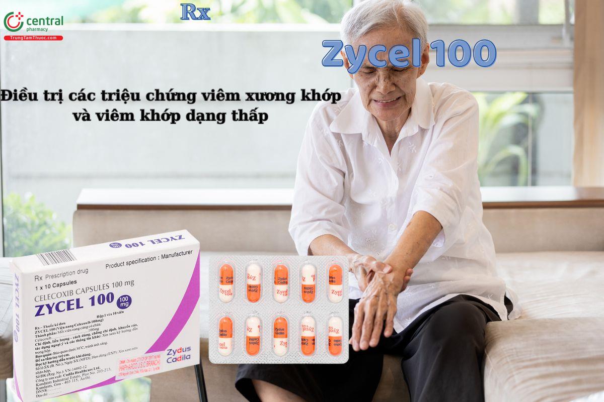 Thuốc Zycel 100mg điều trị viêm khớp dạng thấp