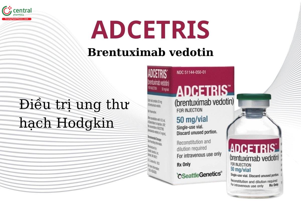 thuoc adcetris brentuximab vedotin 50mg