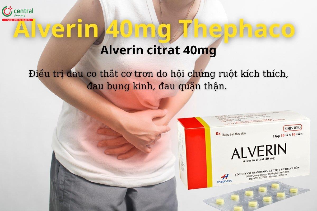 Alverin 40mg Thephaco