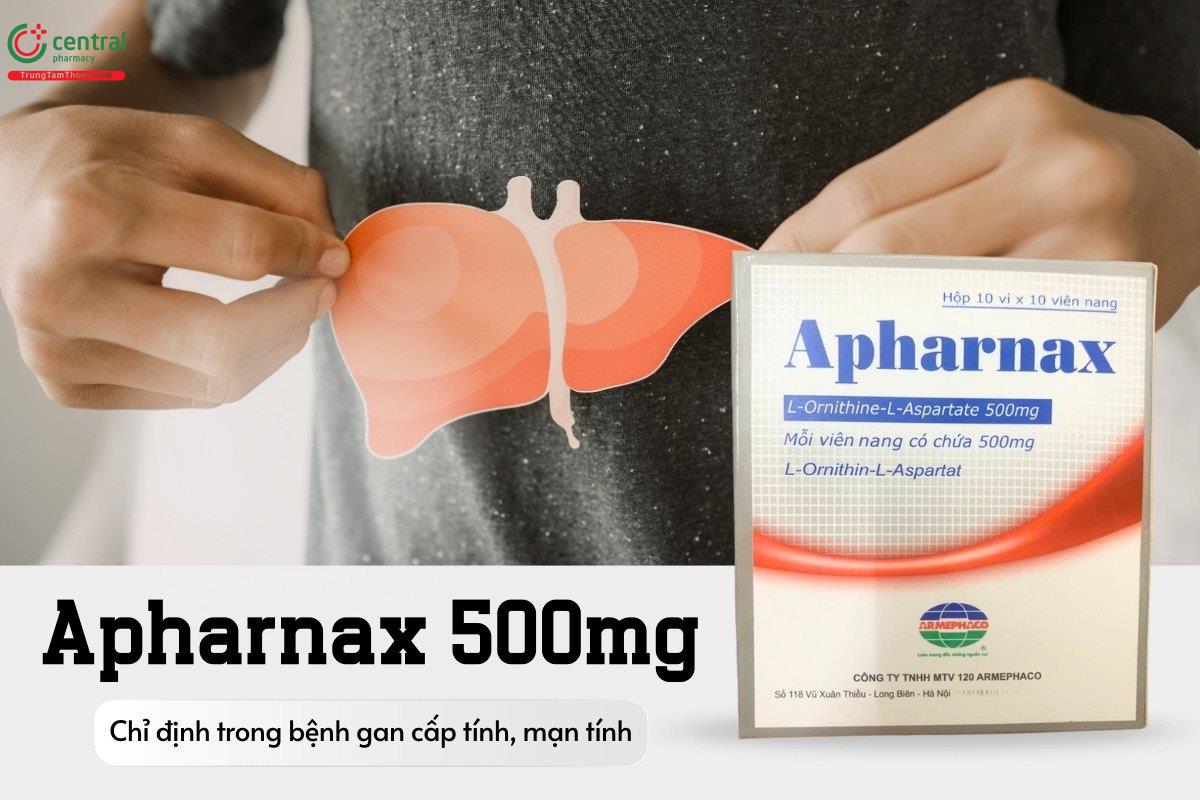 Công dụng của thuốc Apharnax 500mg