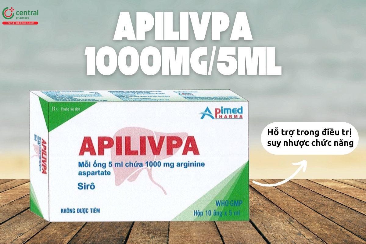 Chỉ định của thuốc Apilivpa 1000mg/5ml