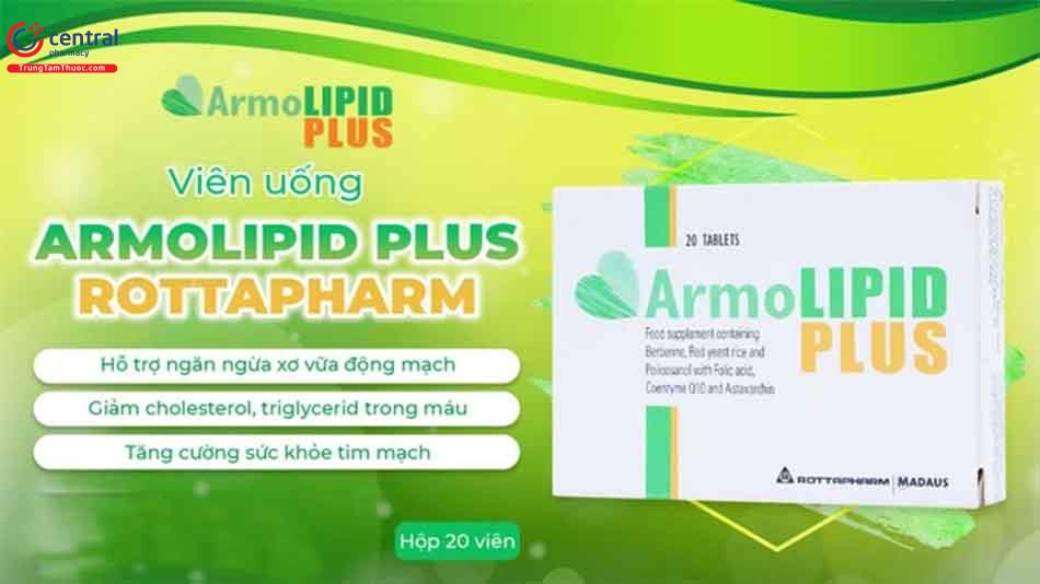 Tác dụng của Armolipid Plus