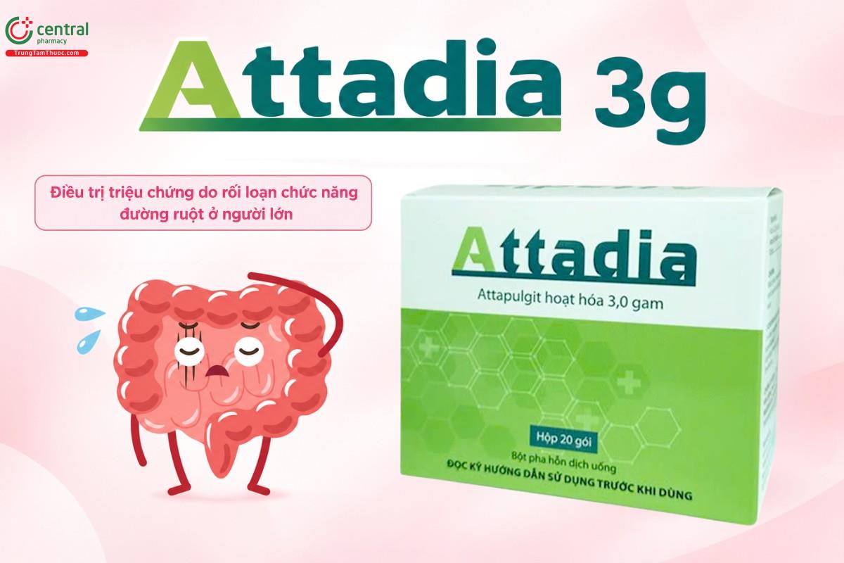 Tác dụng của thuốc Attadia 3g
