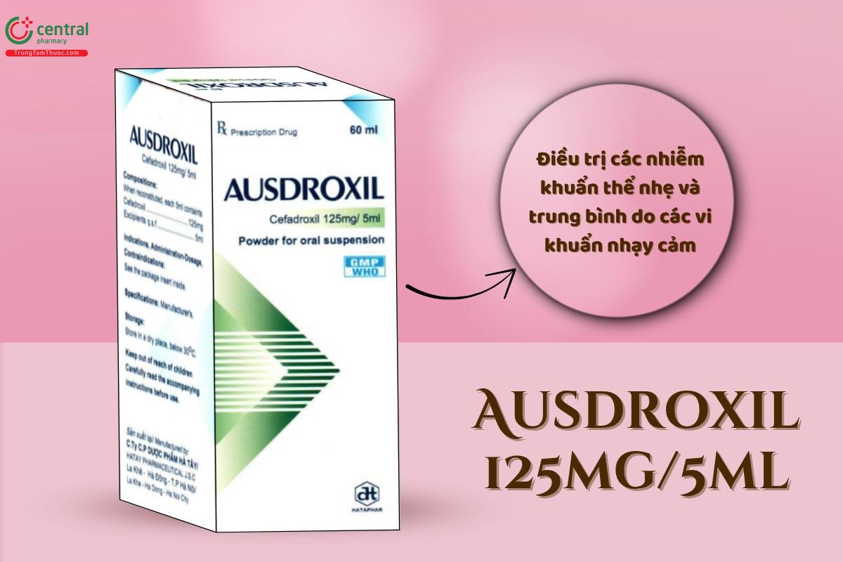 Ausdroxil 125mg/5ml là thuốc kháng sinh