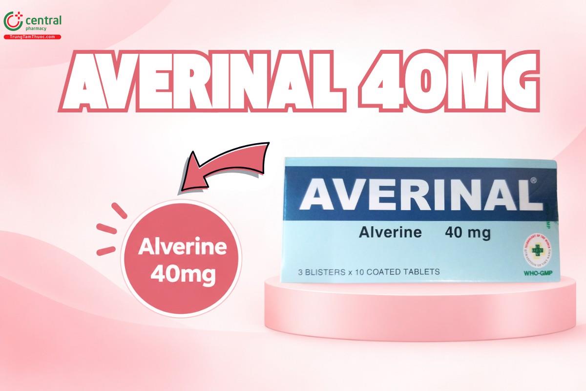 Thành phần của thuốc Averinal 40mg