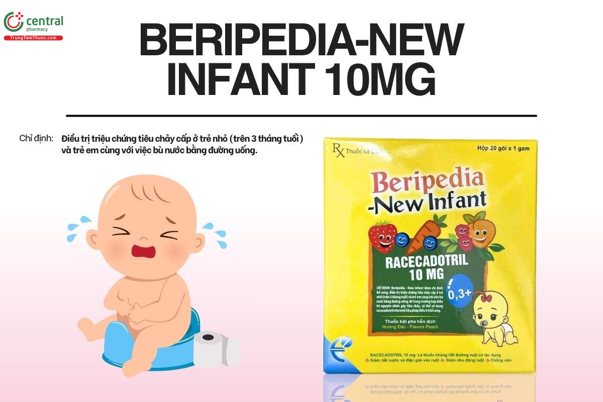 Chỉ định của thuốc Beripedia-New Infant 10mg