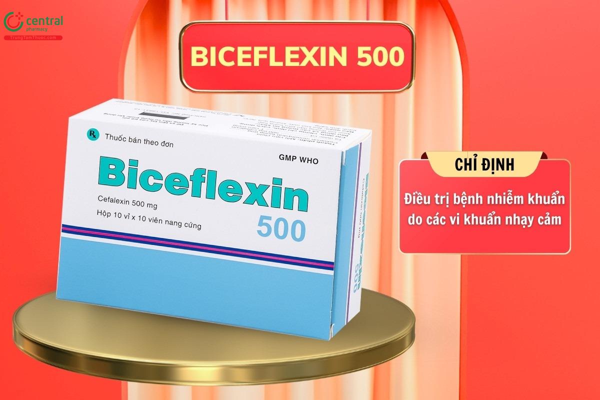Thuốc Biceflexin 500 là kháng sinh dùng để chữa trị bệnh nhiễm khuẩn