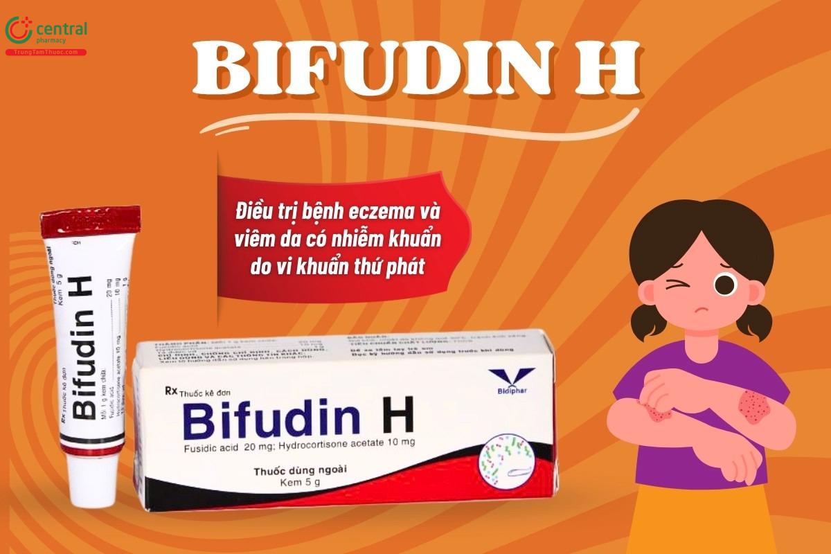 Chỉ định của thuốc Bifudin H
