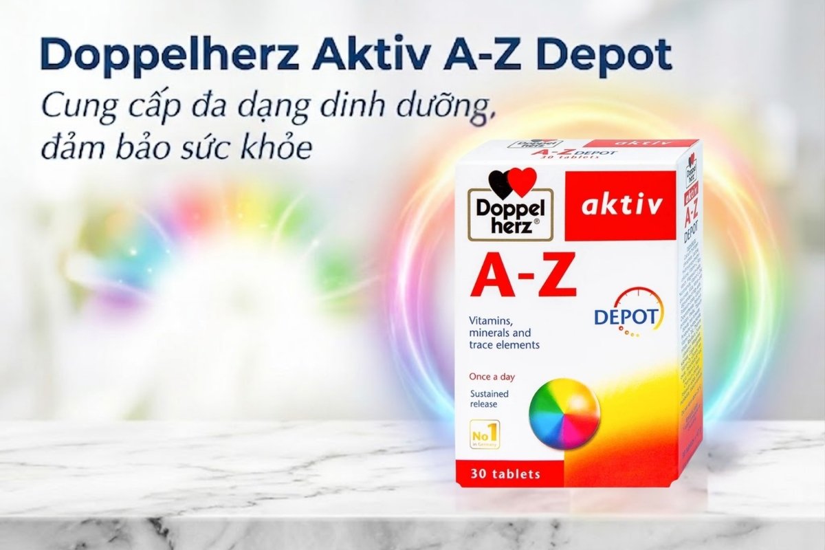 Thuốc bổ tăng đề kháng cho cơ thể Doppelherz Aktiv A-Z Depot