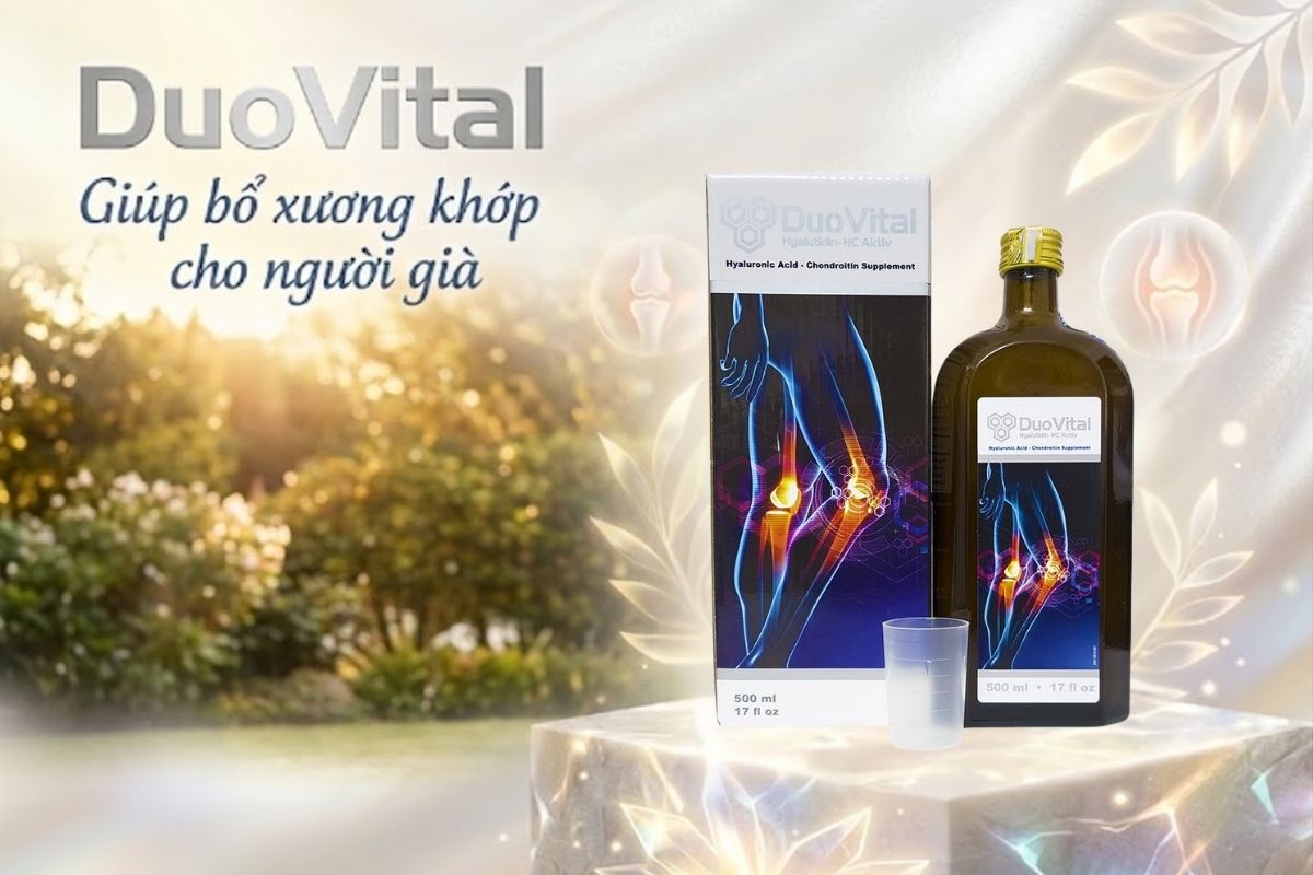 Thuốc bổ xương khớp cho người già DuoVital