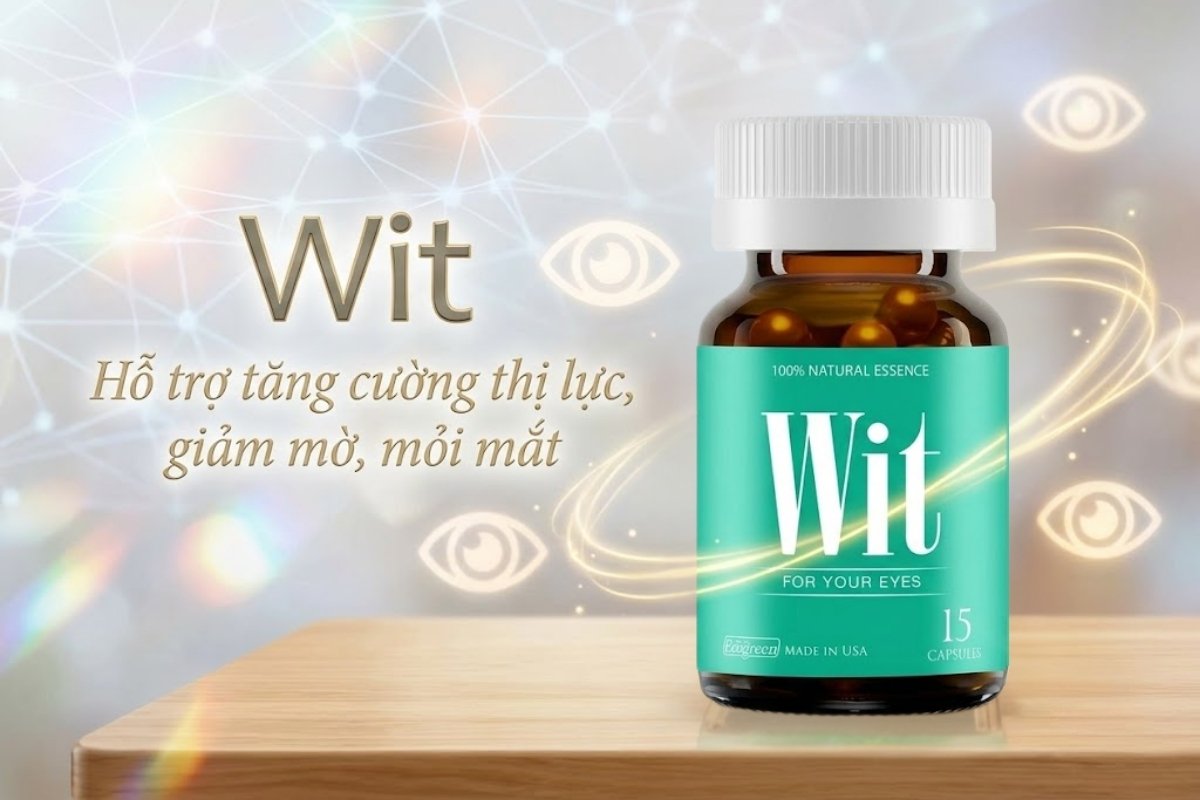 Thuốc bổ mắt cho người già Wit
