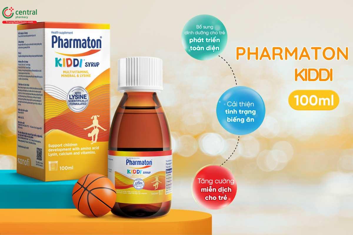 Pharmaton Kiddi giúp trẻ ăn ngon, tăng cân