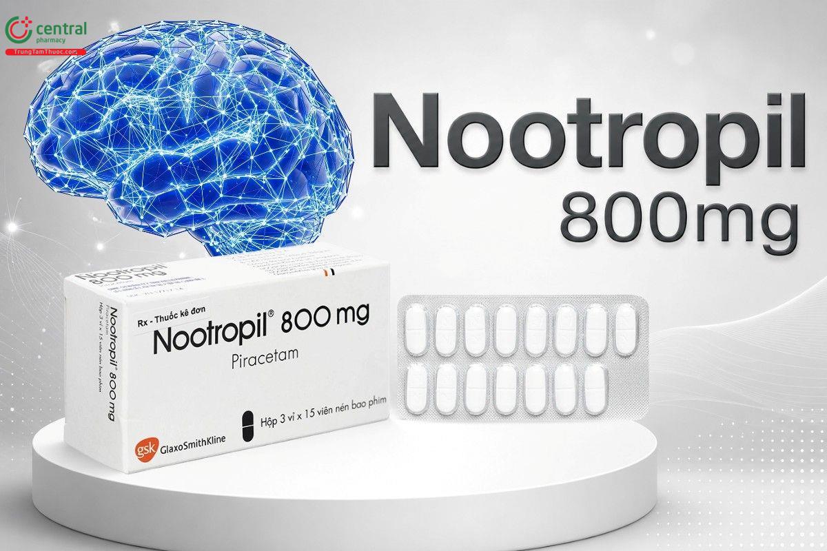 Thuốc Nootropil 800 mg chứa Piracetam