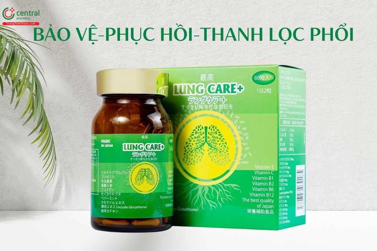Bổ phổi của Nhật Lung Care+ Jpanwell