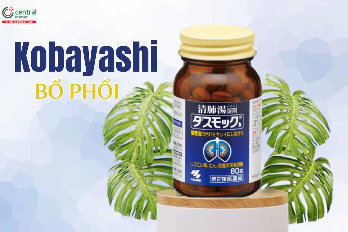 Viên uống bổ phế Kobayashi Nhật Bản