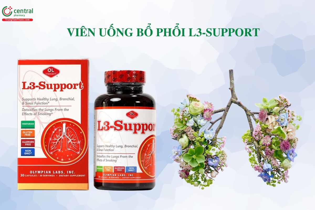Viên uống bổ phổi L3-Support