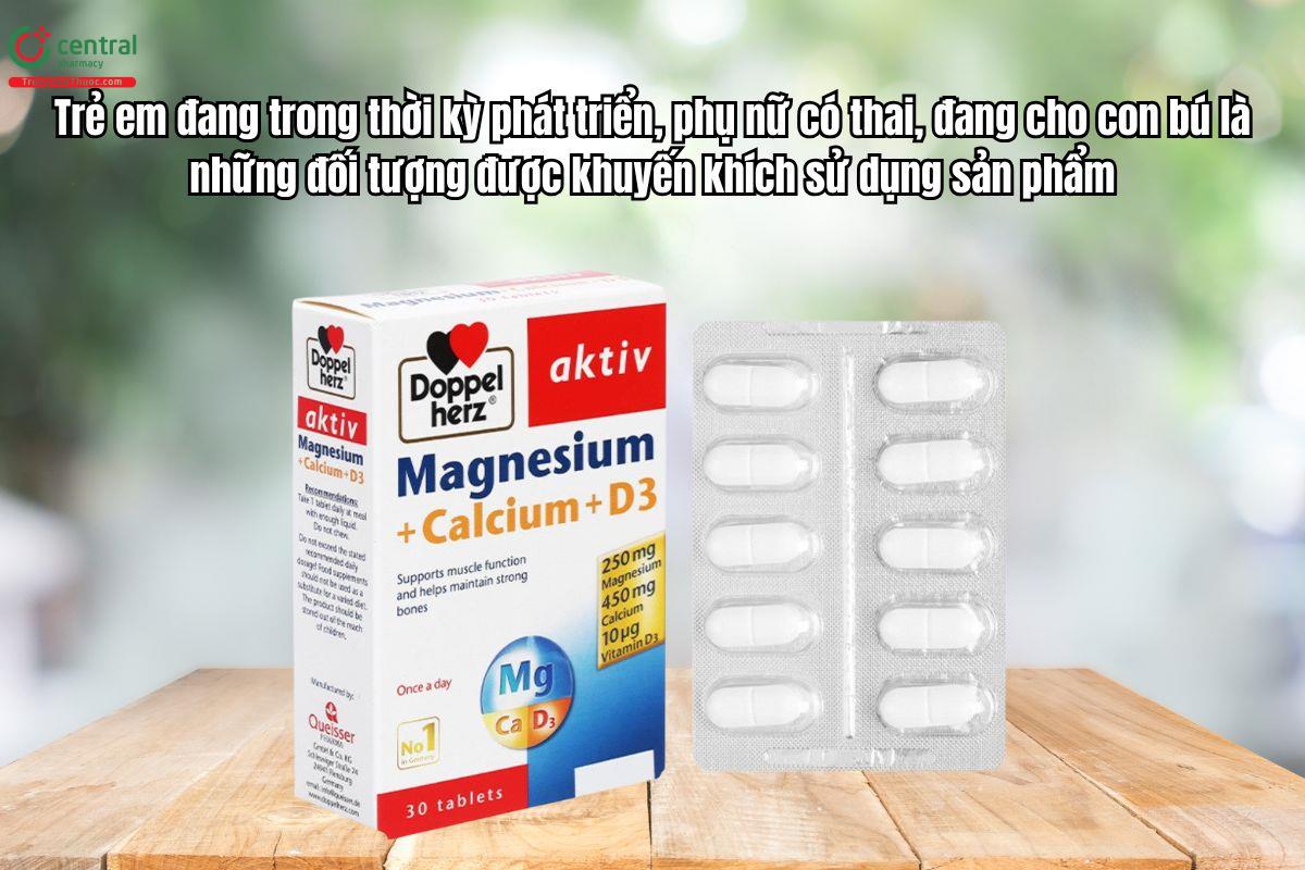 Doppelherz AKTIV MAGNESIUM + CALCIUM + D3