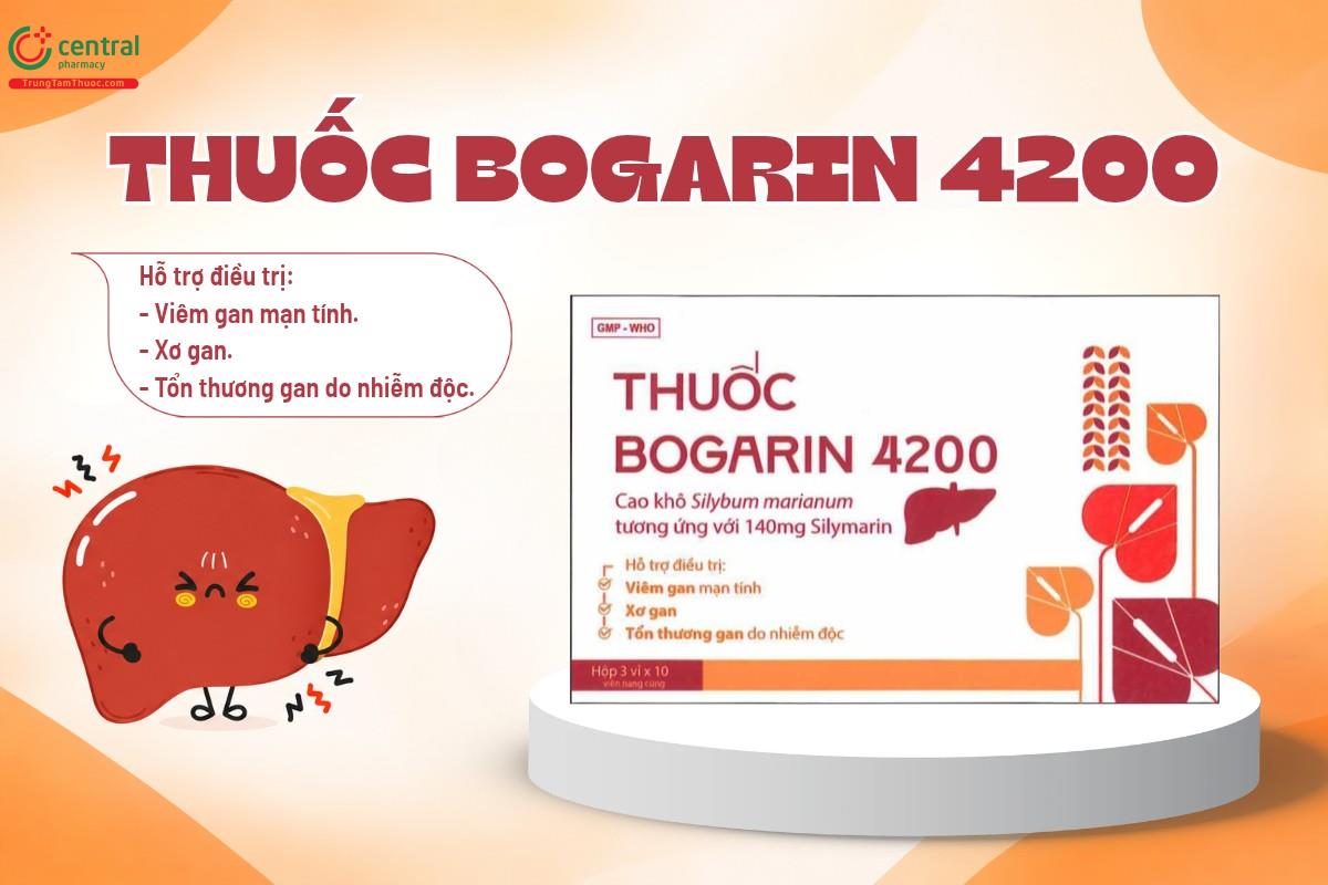 Chỉ định của thuốc Thuốc Bogarin 4200