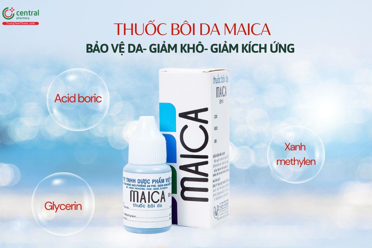 Thành phần thuốc bôi da Maica