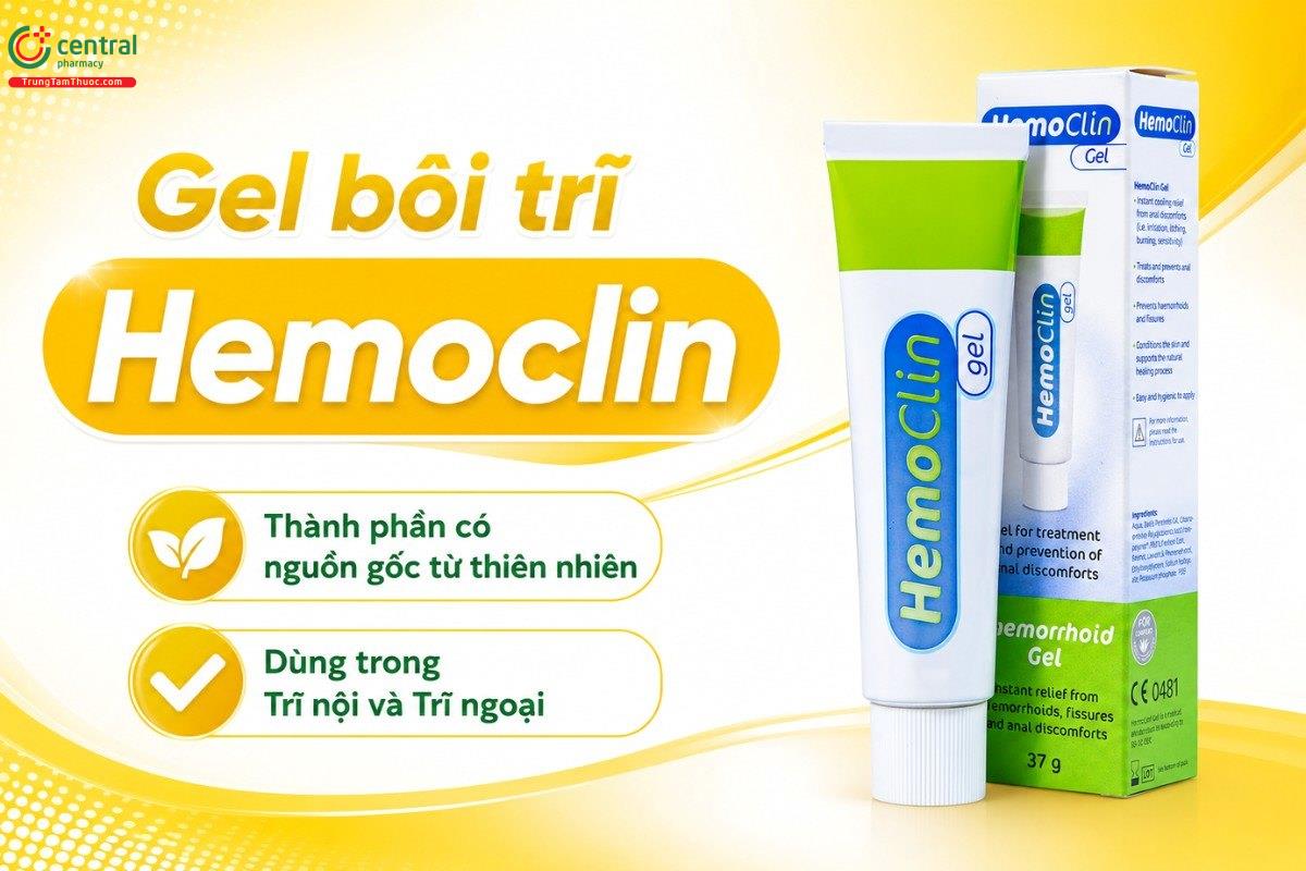Gel bôi trĩ Hemoclin